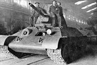 “T-34/76 model 1942 going out of the factory 112 