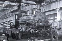“Steam locomotive at Sormovo Factory”