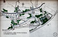 Plan of museum