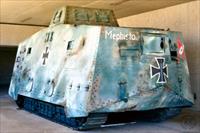 The A7V on display at Queensland