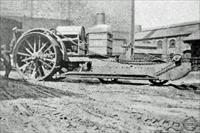 Tritton Trench Crossing-Machine, presumed to be at Foster works
