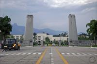 Main entrance of Academia Militar das Agulhas Negras, photo by C. Olympio