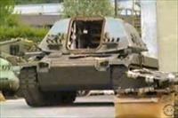 Front left view, captured from video