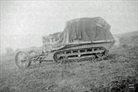 As Number 1 Lincoln Machine, with lengthened Bullock tracks and Creeping Grip tractor suspension, September 1915
