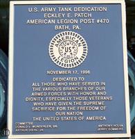 Tank dedication label